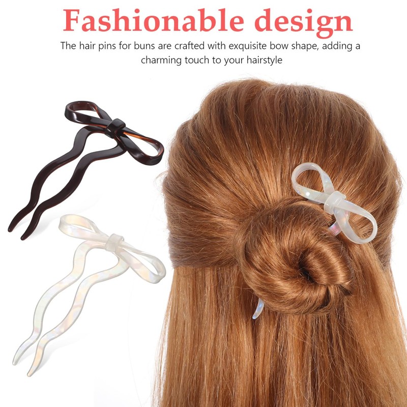 Beaupretty 2 Uds Horquillas Francesas Para El Cabello Horquilla Con