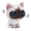 YGMONER Cat Bobblehead Ornaments Car Dashboard Shake Head Resin Figurines