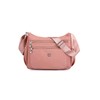 T.Y.ryanryan Women's Shoulder Bag, Lightweight Nylon Crossbody Bag, Pink