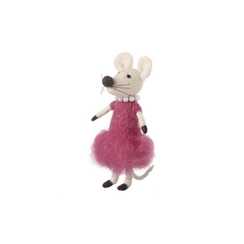 Heaven Sends Easter Felt Mouse Decoration In Wool Mouse
