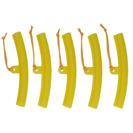 5pcs Wheel Changing Rim Protector Strong Elasticity Universal for Motorcycle Bike 20cm/7.87in