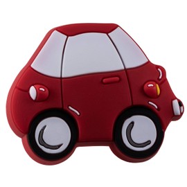 Gedotec Rubber Handle Children's Furniture Knob Motif Furniture Handle for Children's Room - Car | Design Door Knob Rubber Saliva Proof | Drawer Knob Elastic | Door Handle Cabinet Door | 1 Piece -