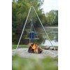 Coghlan's Adjustable Steel Tripod Grill for Campfire Cooking, Durable and