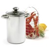 Norpro 573 Stainless Steel Vertical Cooker/Steamer, 3 Piece Set, 10in/25.5cm,