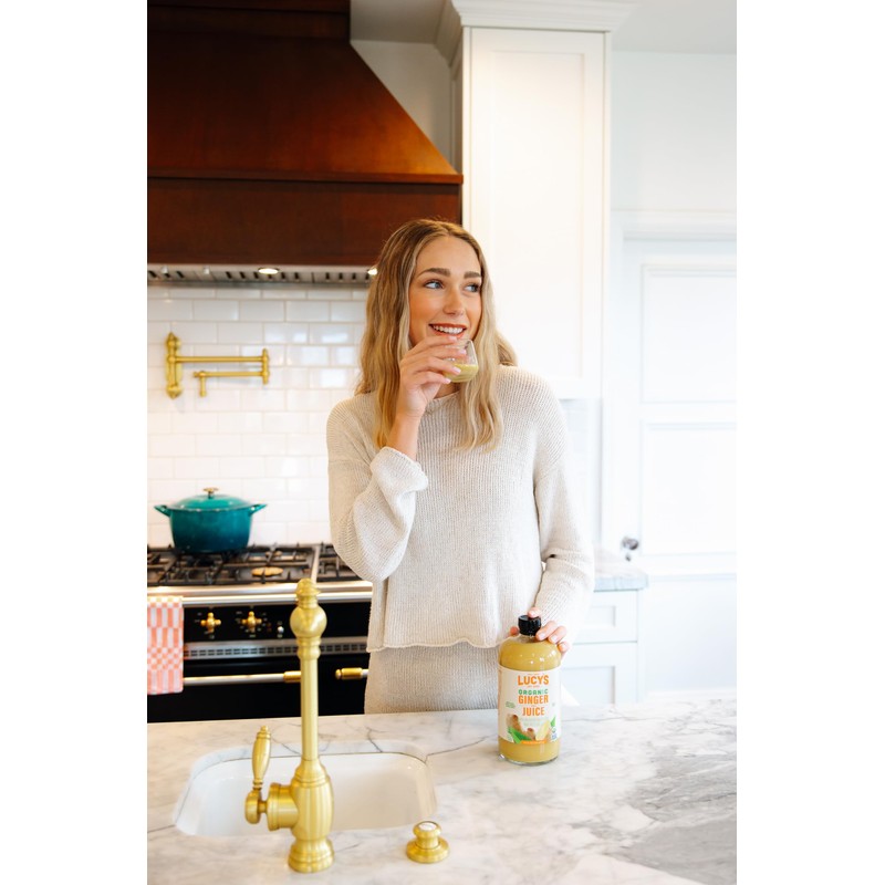 Lucy’s Family Owned - PERUVIAN Organic 99% Pure Ginger Juice,