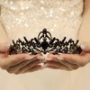 Rannyrena Silver Crystal Tiaras and Crowns for Women Sparkling Rhinestone