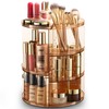 360 Rotating Makeup Organizer - Adjustable Shelf Height and Fully