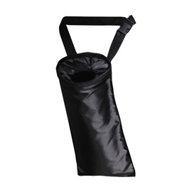 ZIMISI Car Trash Bag, Car Hanging Garbage Bag with Elastic Opening, Portable Waterproof Trash Can for Auto Back Seat, Automotive Storage Organizer for Home, Outdoor (1PC)