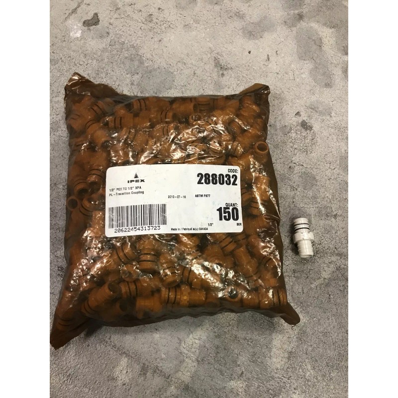 Kitec To Pex Transition Coupling 1/2” ,new!