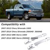 AUCERAMIC Chrome Door Handle Covers Trim Compatible with 2007-2014 Chevy