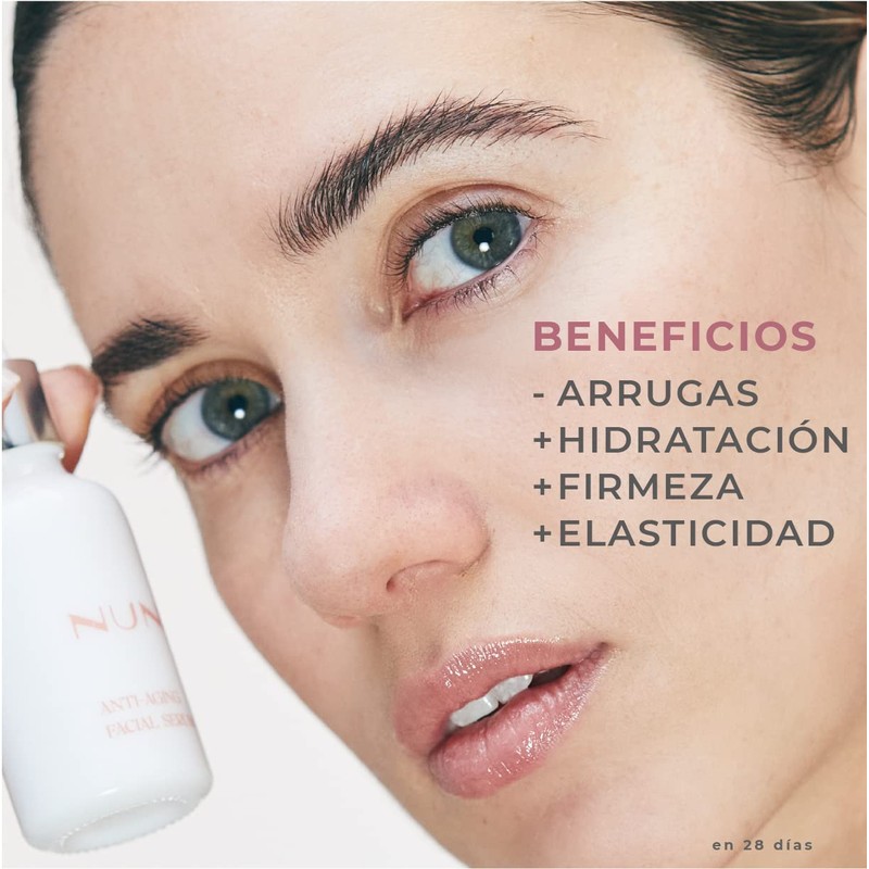 NUNUN Skin. Serum Facial Anti Arrugas, Vitamina C, Extracto Estrella