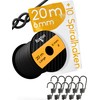 fuxton® Rubber Cord (6 mm x 20 m + 10
