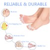 Zehenabscheider, Zehenglätter, für Korrektur überlappende Zehen, Hammerzehen, Plantarfasziitis, Krallenzehen, Hallux