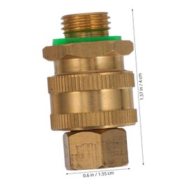 BESPORTBLE Spraying Machine x 1.5 Pressure Washer Adapter Kit Chemical Hose End Sprayer Connector