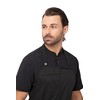 Chef Works Unisex Brio Chef's Bib Apron, Black, One Size