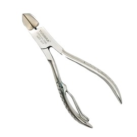 Herramienta para cortar las uñas de los pies con resorte - Cortadores de cutículas de acero inoxidable con resorte Alicate Tijeras Alicates para uñas de pie podólogo para personas