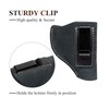 Kosibate IWB Leather Holster, Fits Most J Frame Revolvers -