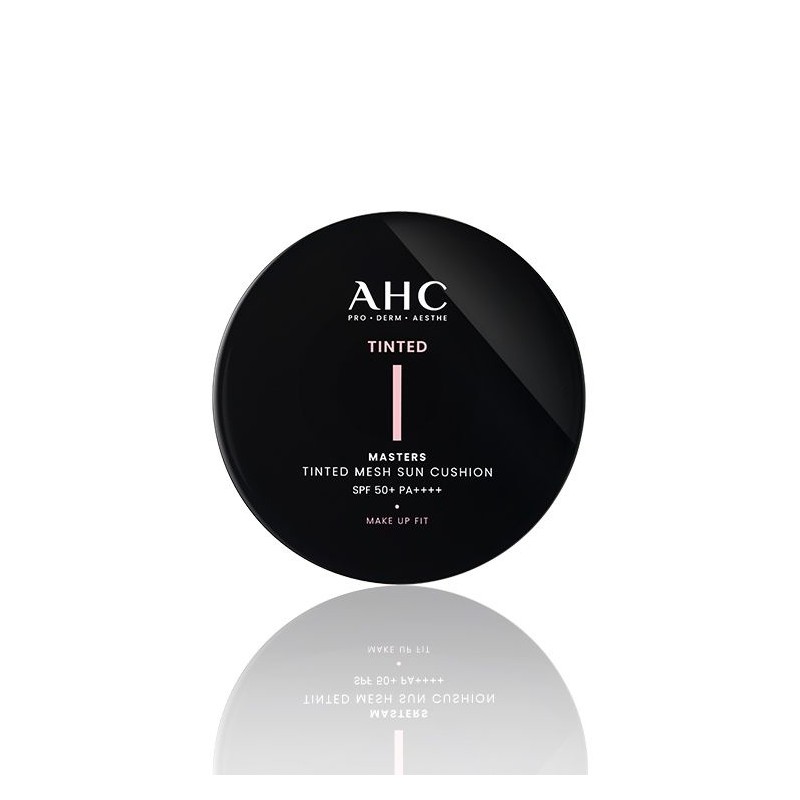 AHC Masters Tinted Mesh Sun Cushion 15g (Cool Beige/Natural Beige)