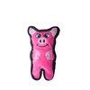 Outward Hound Invincibles Mini Pig Plush Dog Toy, XS