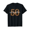 50th Birthday, chapter 50, leopard print T-Shirt