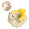 Baby Inflatable Seat Folding Toddler Seat Bath Chair Aerated Baby