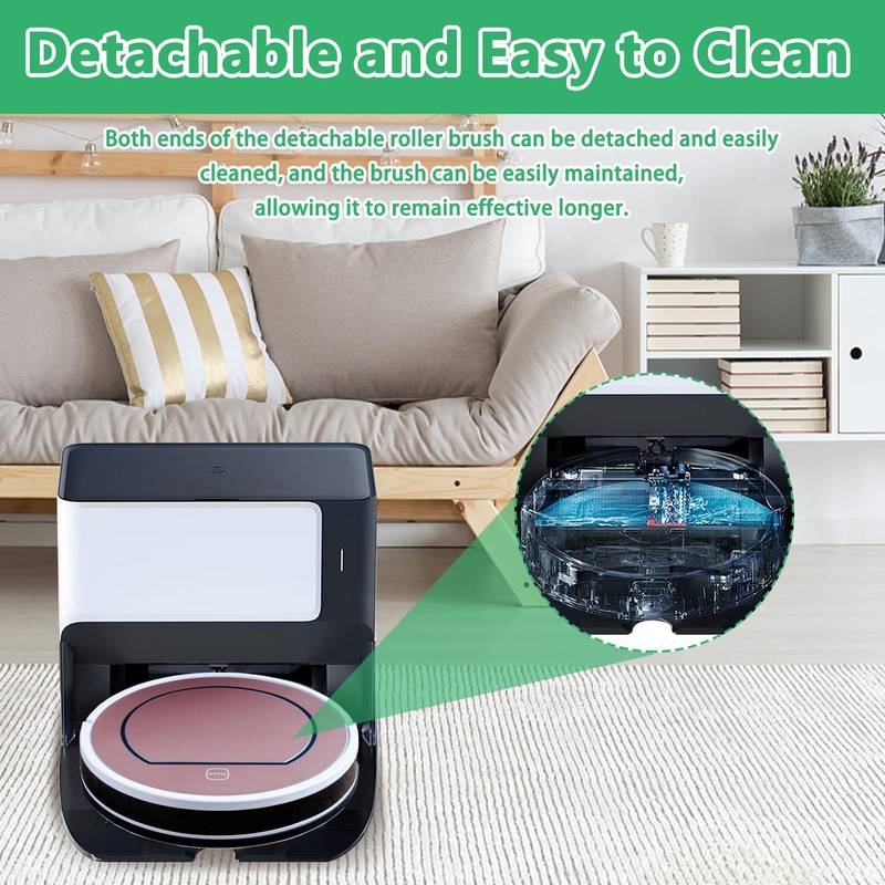 2 x Original Cleaning Brush for Roborock S7 MaxV Ultra