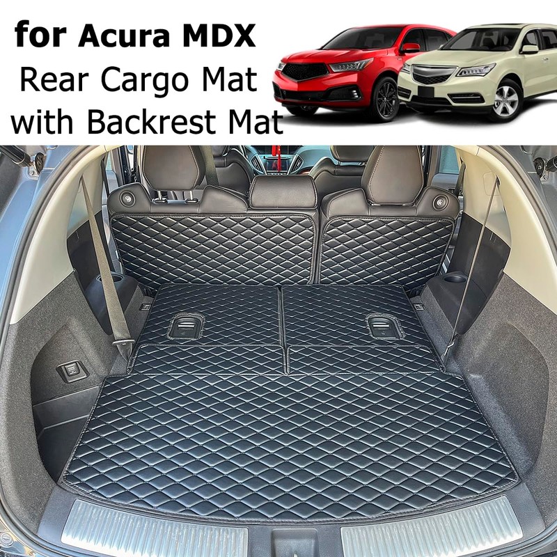 7DEEKEI Cargo Mat for 2014-2020 Acura MDX Trunk Mat and