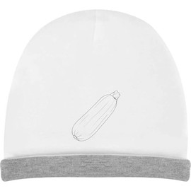 Azeeda 'Fresh Courgette' Kids Slouch Hat (KH00037760) White