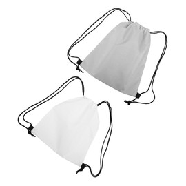 BESPORTBLE 2pcs Drawstring Pouches Oxford Sports Backpack Drawstring Bag for Men Women Compact and Fitness Bag