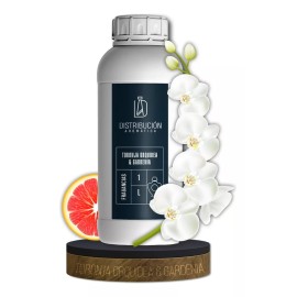 Distribución Aromática Esencia Toronja Orquídea & Gardenia Dif Aplicaciones  250ml