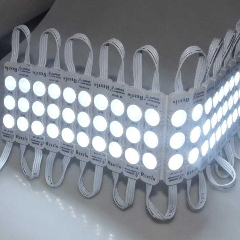 Rextin Super Bright 110V 100pcs New Model 2835 3 LED