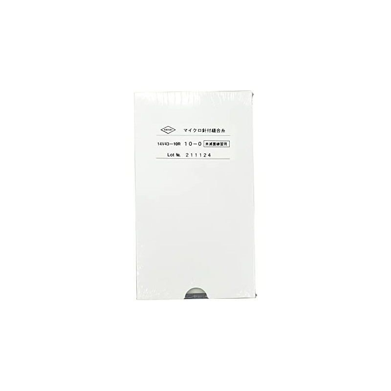 Suture Needles with Micro Thread for Practice 14V43-10R 12 Honiri