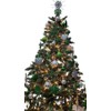 UKDD® Set of 9 Premium Baubles Luxury Christmas Tree Bauble