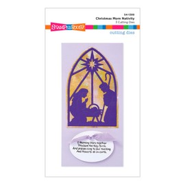 Spellbinders Christmas Morn Nativity Etched Dies