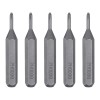uxcell 5pc PH0000 Magnetic Phillips Micro Screwdriver Bit 5/32" Hex