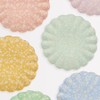 Meri Meri Reusable Bamboo Plates Floral Large 6x