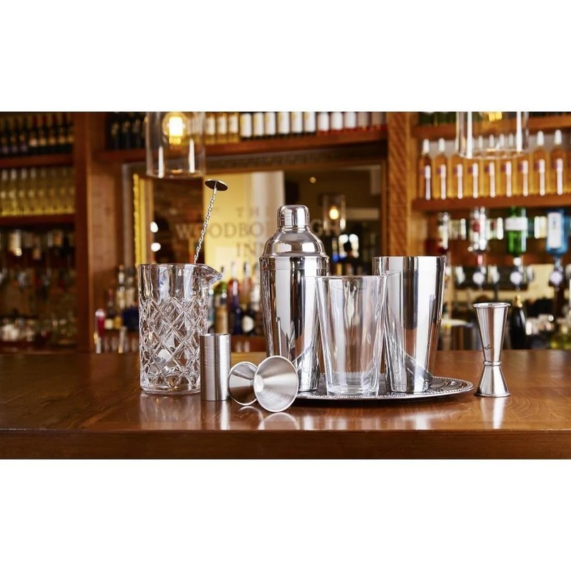 Stainless Steel Jigger Bar Pubs Clubs Wine Spirit Drinks Thimble