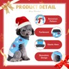 HRTTSY Christmas Dog Sweater Soft Warm Fall Winter Dog Clothes