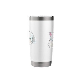 Cat Milk Stainless Steel Insulated Tumbler