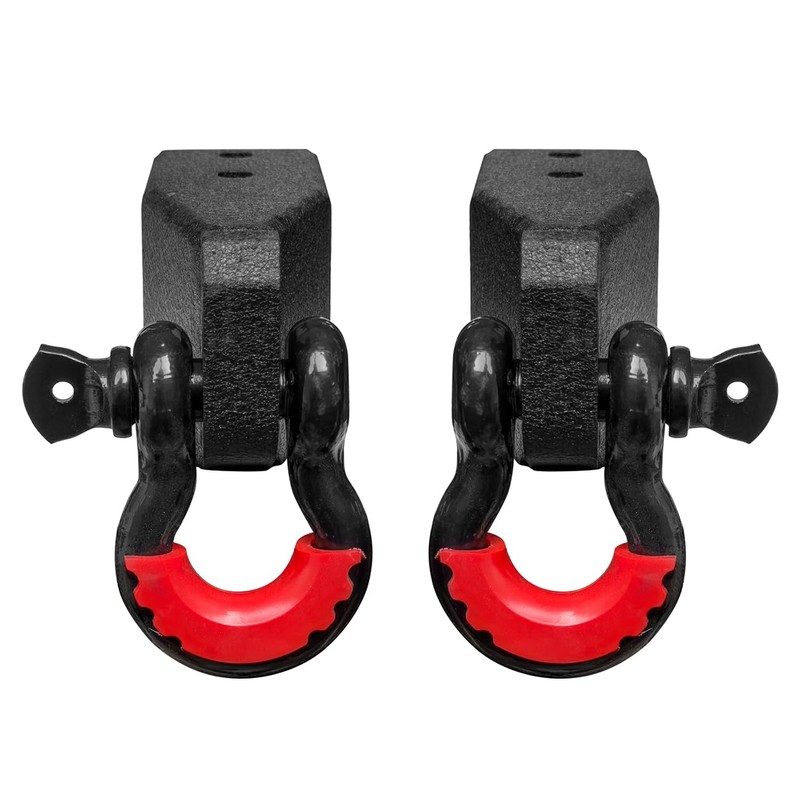 Vijay Front Tow Hook Mount Bracket and D-Ring Fits 2007-2021