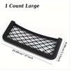Flexible Car Mesh Storage Bag, Car Seat Storage Bag, Car-mounted