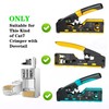 Gaobige 30-Pack Cat7 Cat6A RJ45 Pass Through Connectors Shielded (Cat7