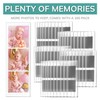 Photo Booth Frames Acrylic Magnetic with Insert 100 Pack (White)