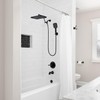 V-Frankness Shower Heads with Handheld Spray Combo, 13 Inches Rain