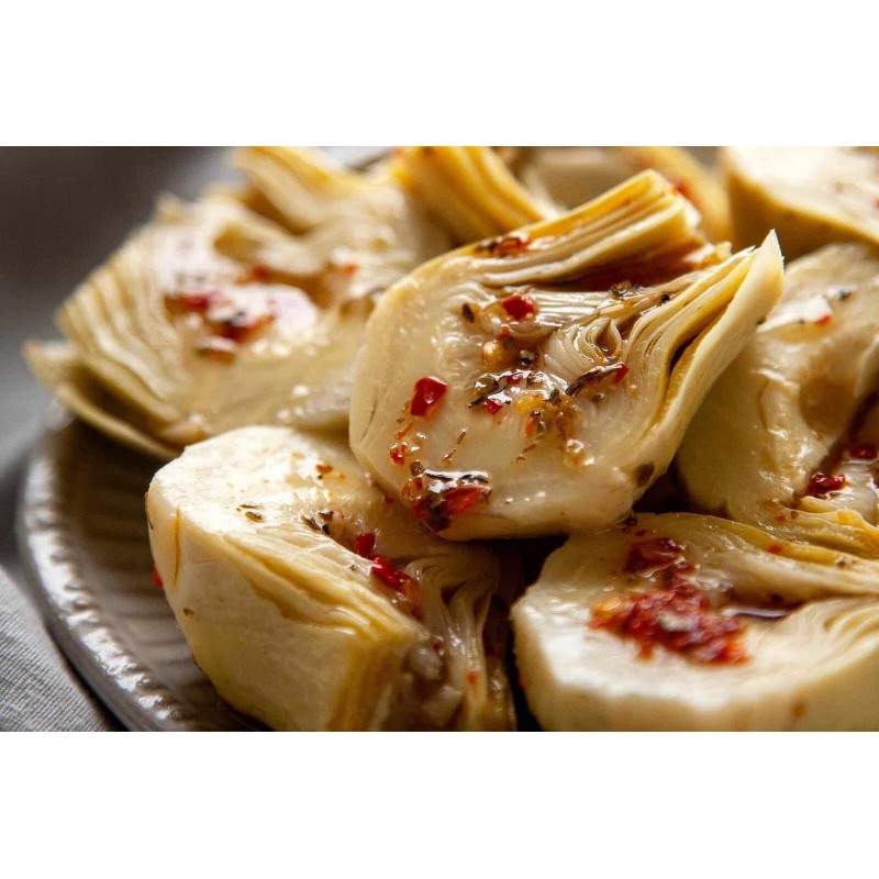 Roland Quartered Marinated Artichoke Hearts 2 Glass Jars 24oz/1lb 8oz