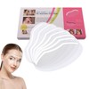 Pack of 50 Clear Face Visors for Microblading, Permanent Makeup,