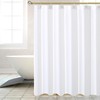 Biscaynebay Hotel Quality Fabric Shower Curtain Liners 72" X 72",