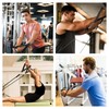 DINSONG One-hand padded handle, lat pull handle for fitness bands