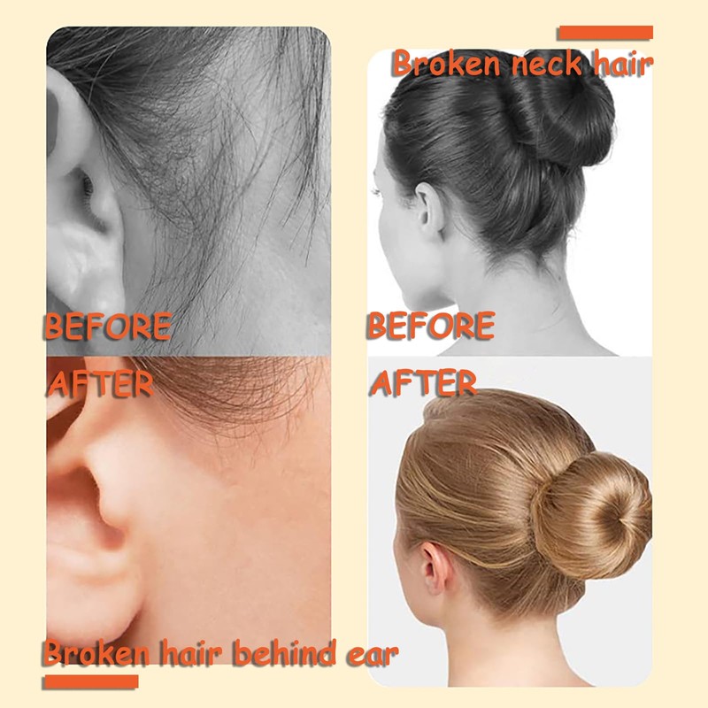 Hair Wax Stick For Styling - 2-in-1 Design With Built-in