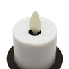Luminara Flameless Nightlight Electric Plug-in Candle (White, 3.8 Inches Tall),